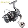 Spinning Fishing Reel 12+1BB Double Bearing Light Smooth Casting Collapsible Handle Spinning Reels
