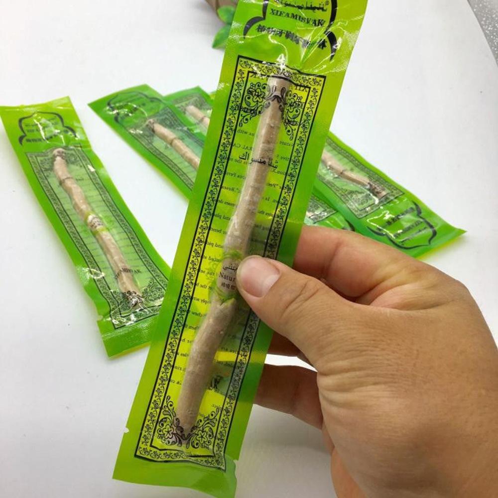 Arab Miswag Brushing Stick Middle East Ancient Law Cleaning Teeth Brushing Stick Wholesale Cross-border Hair(Original color beise Wacker toothbrush i