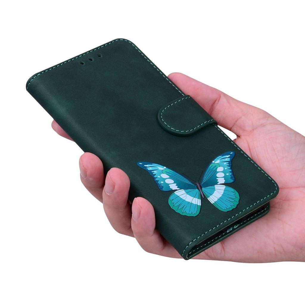 For Samsung Galaxy A07 5G Stand Case PU Leather Phone Cover Butterfly Printed