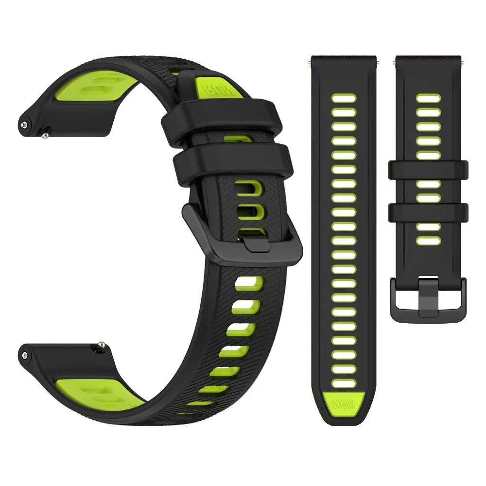 20mm 22mm Silicone Universal Band For Garmin/HUAWEI/Samsung/Amazfit/Xiaomi/Redmi Watch Strap For Men and Women Watchband Correa
