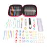 100Pcs Crochet Hooks Set Crochet Kit with Storage Case Ergonomic Crochet Hooks DIY Hand Knitting