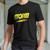 Новая черная мужская футболка Storm Bowling Guys Uni Active Logo, смешная, размеры от S до 5XL