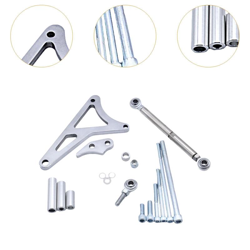 Alternator Bracket Mounting Kit Engine Metal for Ford 351W 5.8L 82-92