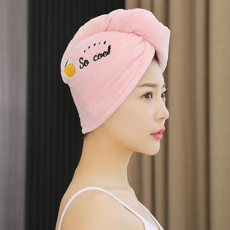 Soft & Absorbent Magic Microfiber Hair Drying Towel - Quick Dry Shower Cap Turban for Women & Girls Normal Hair Typer Amagi