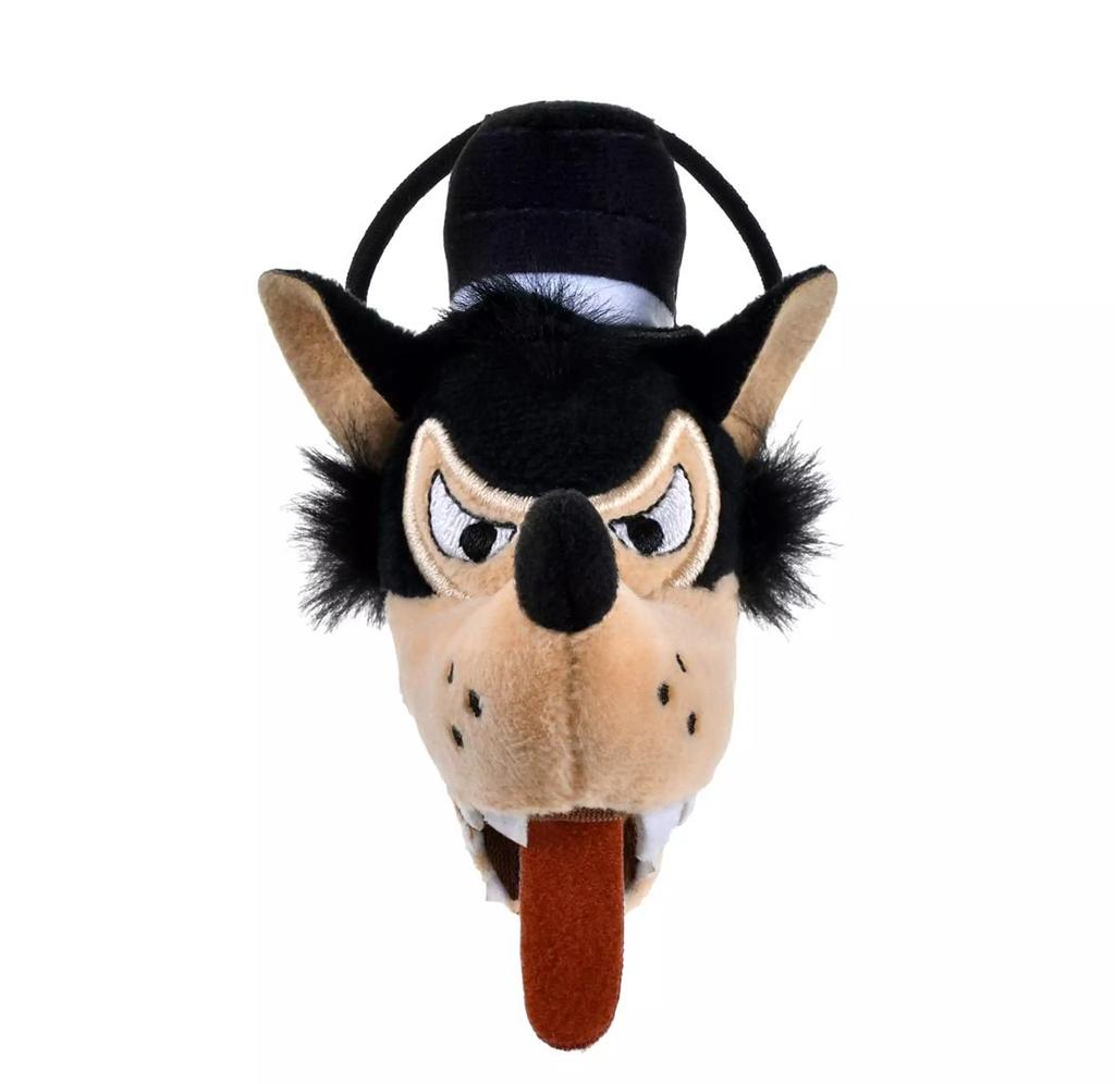 Disney Big Bad Wolf Hair Ponytail Face ( Plush Style ) Japan NEW Disney Store