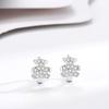 Bear Ear Buckle Female Korean Version Fresh and Cute Diamond Earrings Sweet Earrings for Girlfriend Gift Earrings