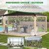 250 g/m² PVC Clear Tarpaulin, Transparent Waterproof Heavy Duty Clear PVC Tarp