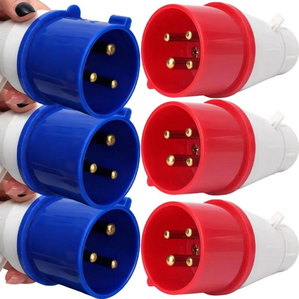 16A 32A Industrial Socket 3PIN 4PIN Waterproof Connector Electrical Connection