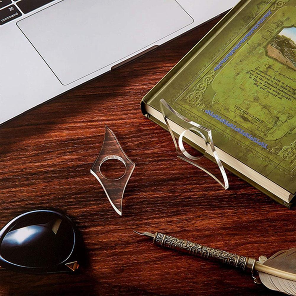 Акриловые книжные скрепки для страниц, канцелярские принадлежности, школьные офисные закладки (S) ОРИ