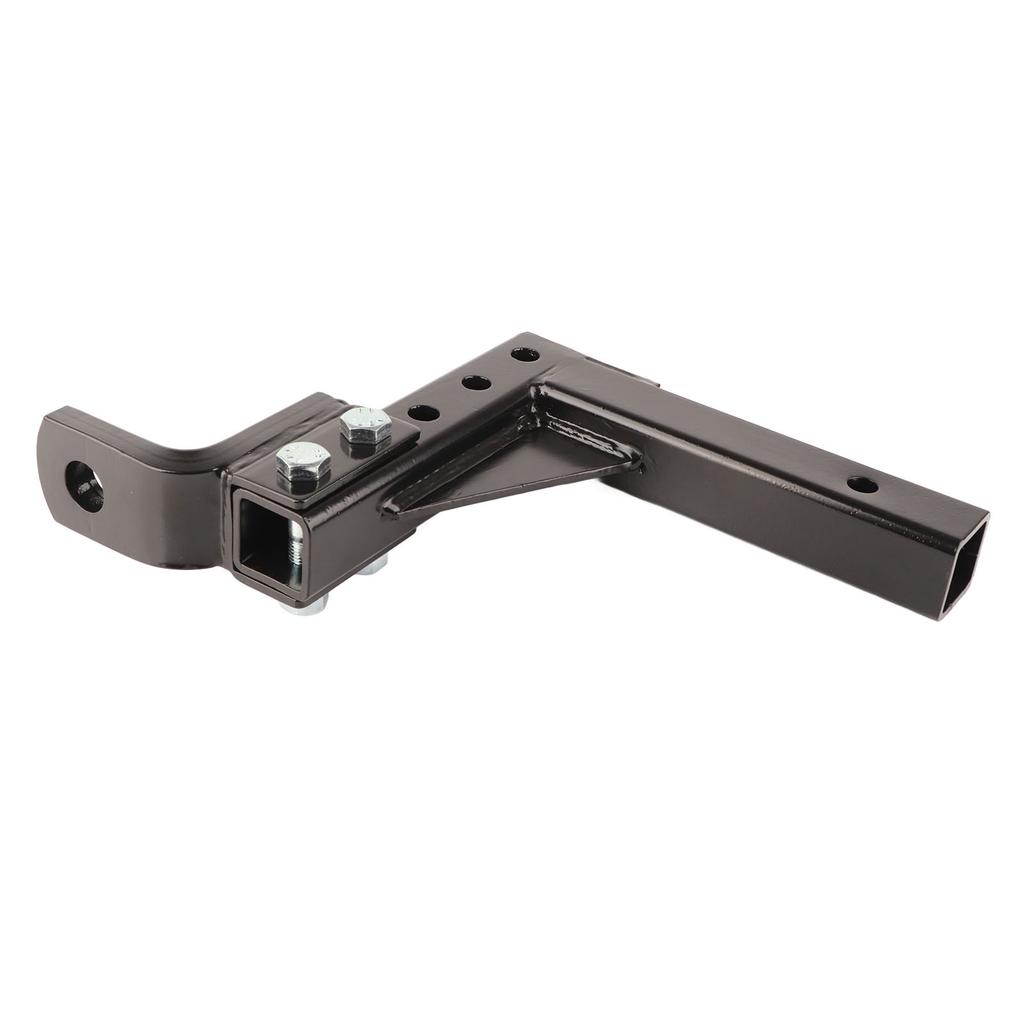 10in Drop Hitch Ball Mount 5000lbs Capacity Heavy Duty Adjustable for 2in Receiver RV Trailer