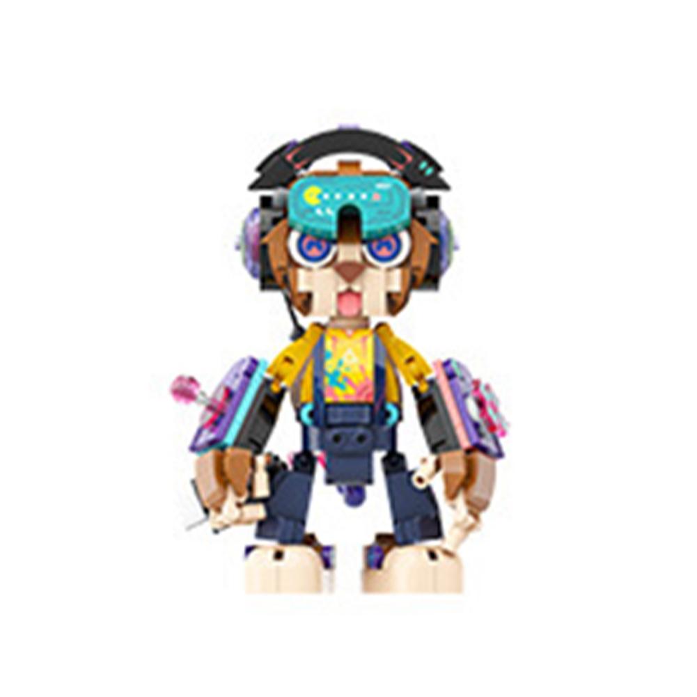 Chinese Animals Micro Building Blocks Chinese National Style Animals Figurine Building Blocks Puzzle Toys For Birthday Party