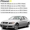 Carbon Fiber Pattern Side Mirror Cover Caps Compatible with BMW 2005-2008 E90 E91 / 2006-2009 E92 E93 PRE-LCI