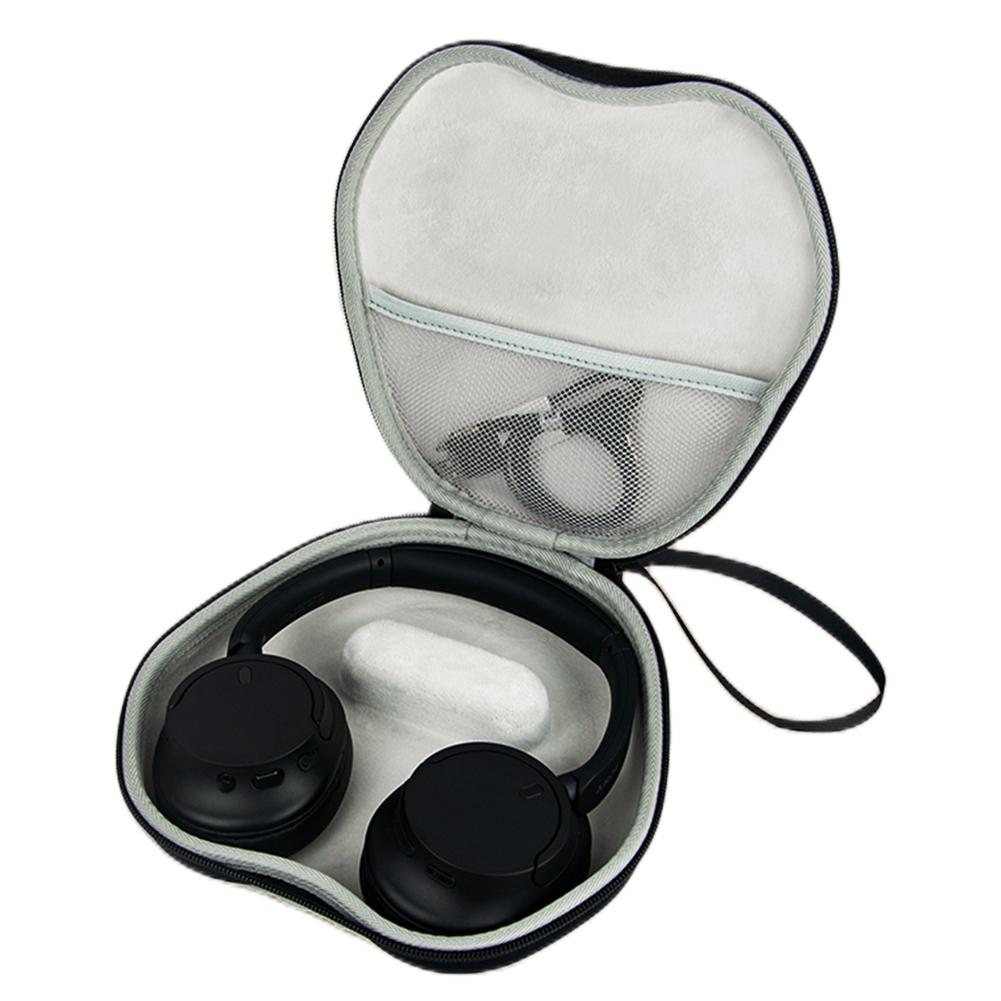 Earphone Case EVA Hard Shell Headset Protective Box Travel Portable Headphone Carrying Bag for SONY WH-CH720N/WH-CH520 Apple Max