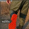 Fishing waders, men's rubber boots 46, fishing work waders, protective 43