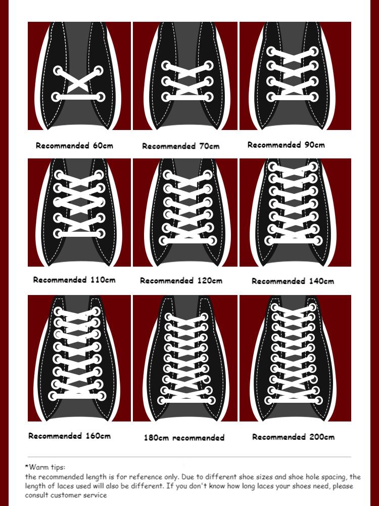 Классические плоские шнурки Белые Черные шнурки для кроссовок Шнурки для обуви 70/90/100/120/140/160 см Высококачественные шнурки
