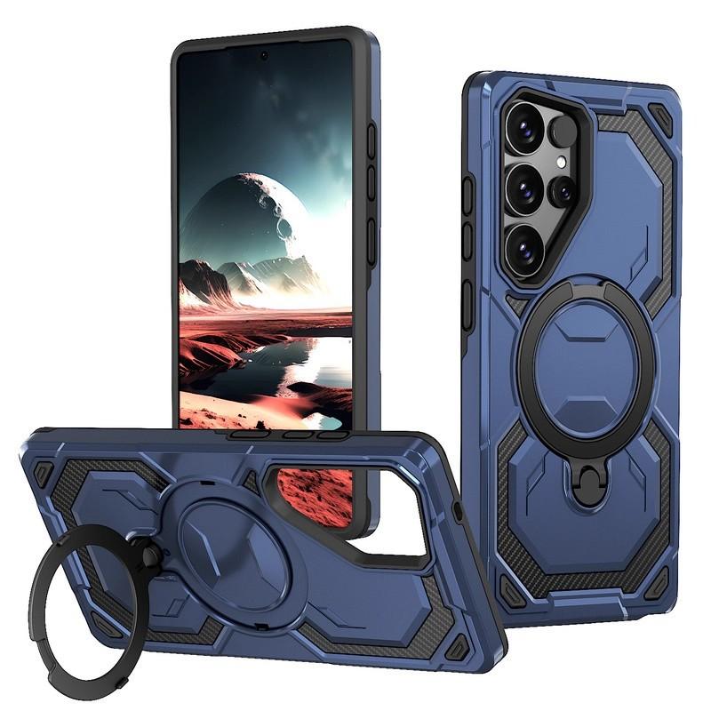 Применимо к чехлу для мобильного телефона Samsung s25 s23/s24 + силиконовый вращающийся держатель s25ultra защитный чехол s24ultra