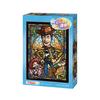 266 Piece Jigsaw Puzzle Toy Story Woody Stained Glass Gyutto Series [Stained Art] (18.2 X 25.7cm)