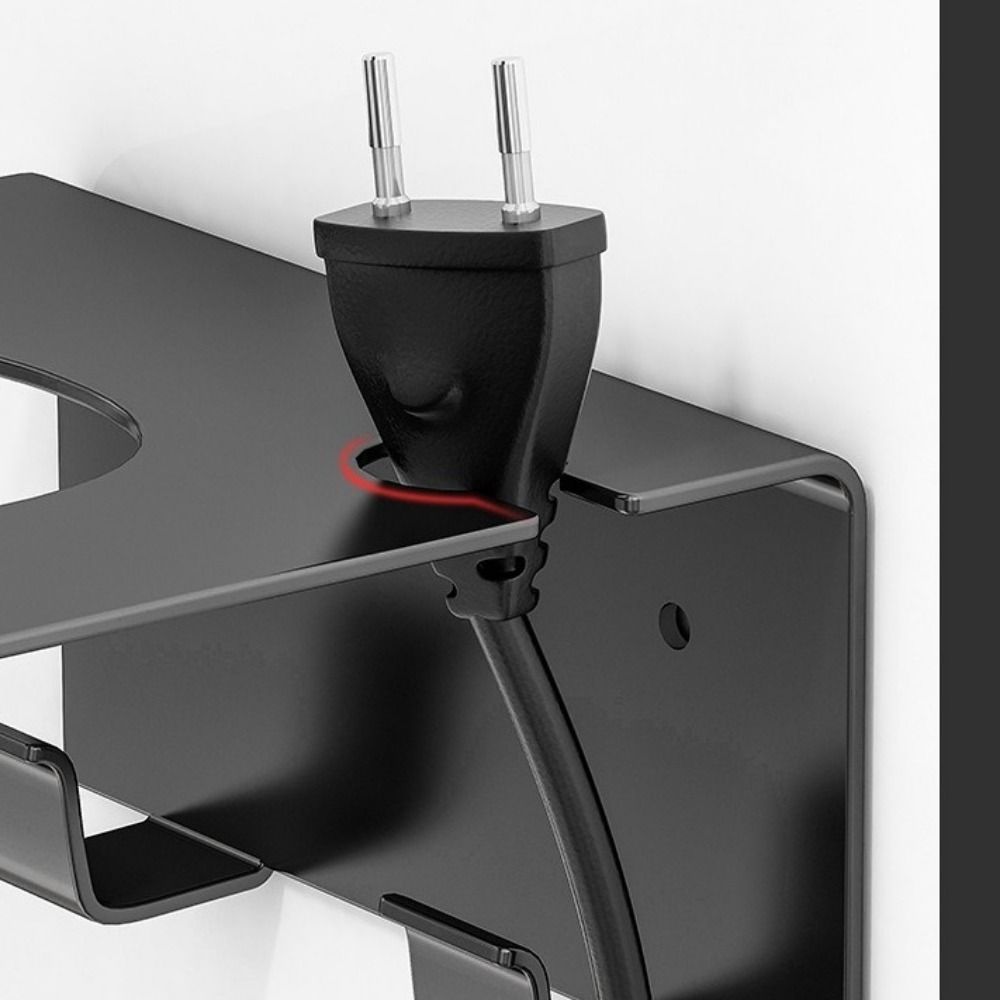 Настенный держатель для фена из нержавеющей стали, влагозащитный, водонепроницаемый, экономия места