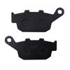 AHL 2 пары мотоциклетных тормозных колодок для HONDA NTV 650 NTV650 1988-1997 Revere, черные тормозные колодки