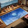 SSC Napoli Custom Name Large Size Mouse Pad Large Gaming Table Cushion Non-slip Laptop Tablet Big Mousepad XXL Mat Mini PC Playmat With Lock edge