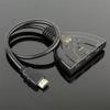 3-портовый HDMI-коммутатор с кабелем высокой четкости (1 вход на 3 выхода)