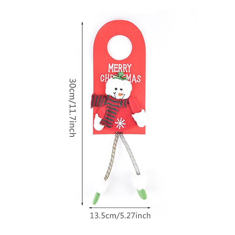 Christmas Decorations For Home Christmas Door Hanging Pendants Santa Door Hanger For Christmas Home New Year 2025 Decoration