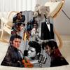 Elvis Presley: Rock Roll Blanket Comfortable Suitable for Livingroom Chair Seaside All-Season Use Modern Style Gift for Travel Home Birthdays