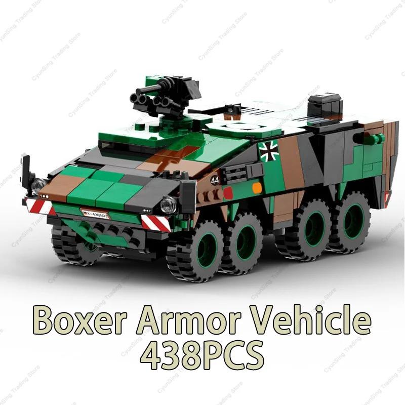 2024 Военный Бронированный Автомобиль Набор Строительных Блоков Боевые Машины Пехоты Масштабная Модель Современные Кирпичики Детские Игрушки Игровые Наборы для Детей