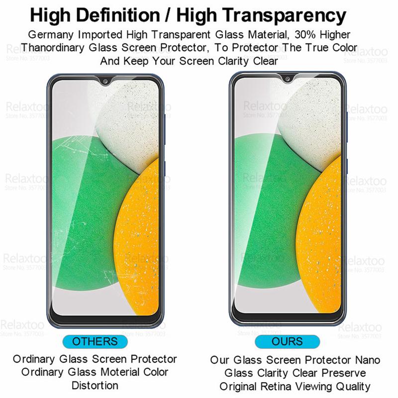 Protective Glass For Samsung Galaxy A03 Core / A03 Tempered Glass A03Core SM-A032F, SM-A032F/DS HD Screen Protector Guard Film