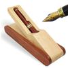 Warmth of Wood Fountain Natural with Special Anniversary Replacement Ink Set Pen, Wood, Case, Gift, Present, (main Unit)