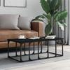 VidaXL Coffee Table Black 100x50x35.5 Cm Engineered Wood 833378