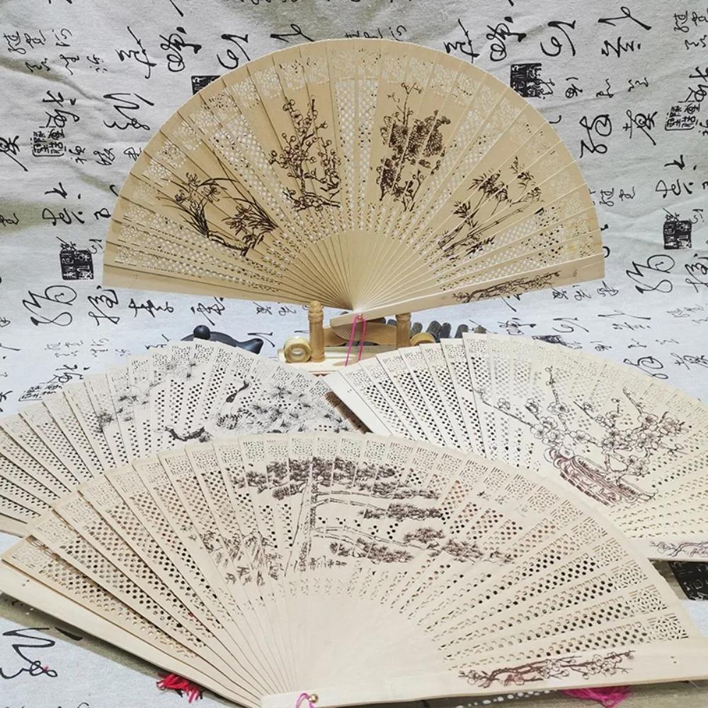 Fragrant Wood Fan Wholesale Chinese Characteristics Gift Fan