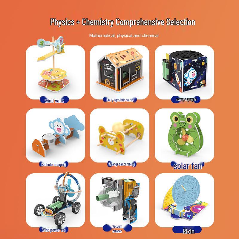 Детский научный набор «Сделай сам»: Наглядные пособия для начальной школы и игрушки для раннего развития