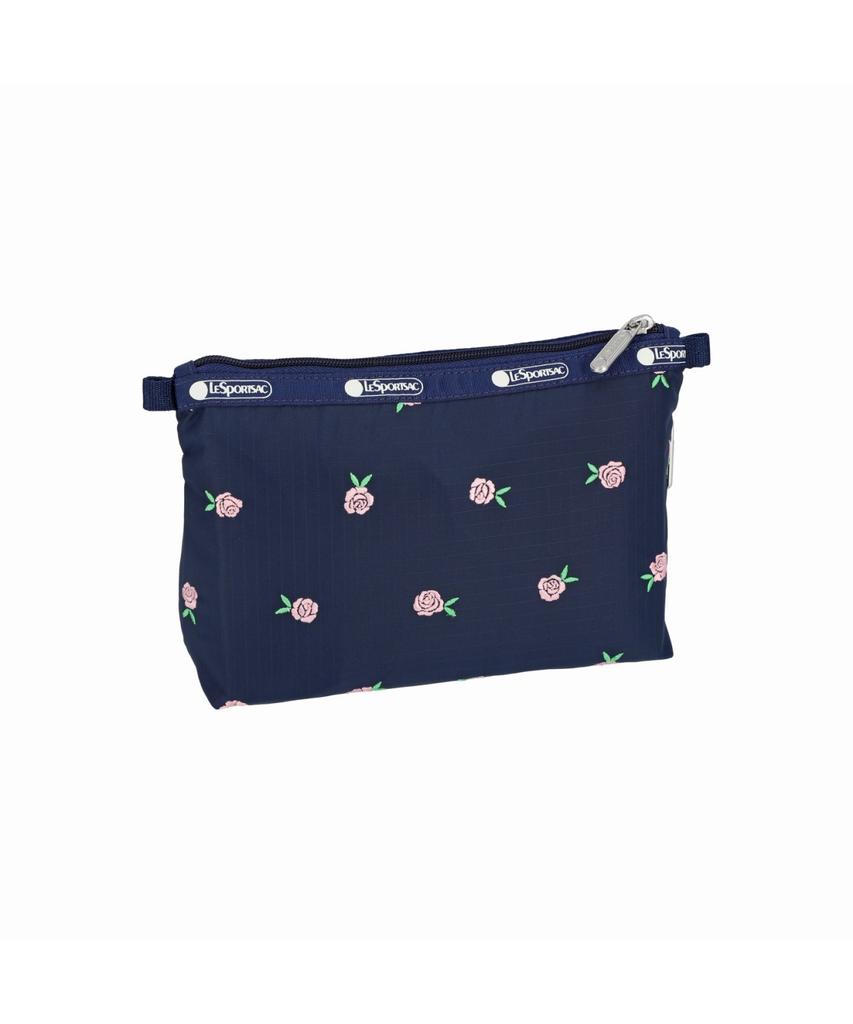 Косметичка Lesportsac с вышивкой 'Розовый Роза' [7105.Hf59]