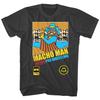 Macho Man Рэнди Сэвидж Про Рестлинг Пиксельный 8-битный Мужская Футболка Гейминг WWE Легенда