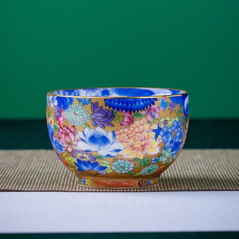 Необычная эстетичная фарфоровая керамическая чайная чашка Jingdezhen, посуда для чая, ручная работа, глазурь для Пуэра, Кунг-фу, Улуна, Тегуаньинь