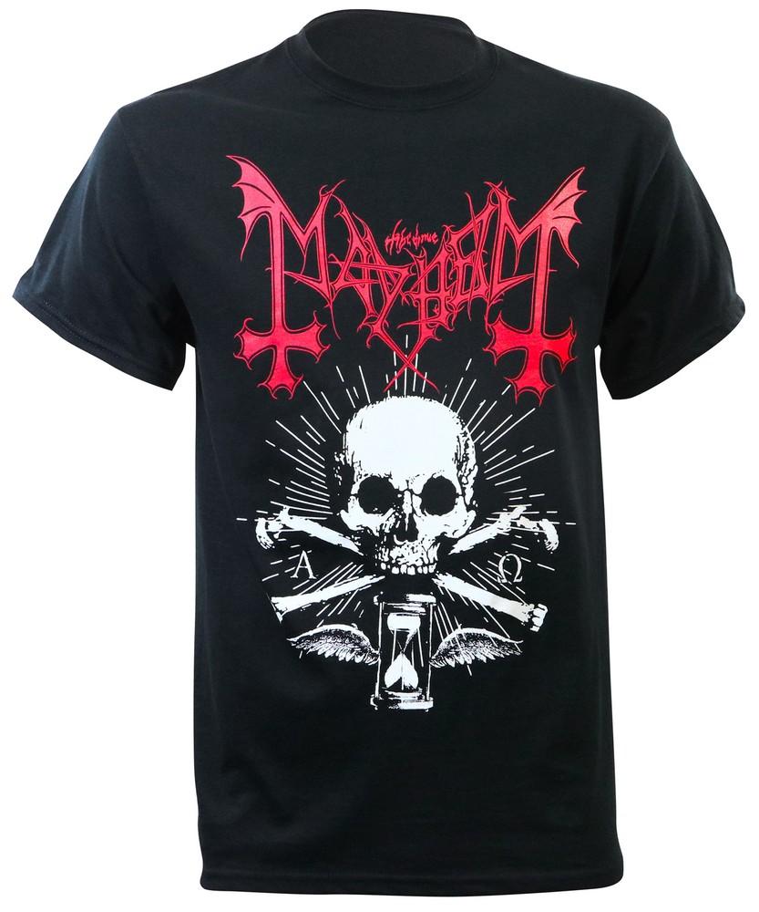 MAYHEM Футболка с принтом Череп и Змея S-2XL НОВАЯ Унисекс Футболка