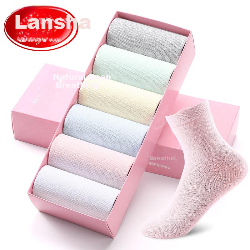 Women's Socks, Pure Cotton, Spring And Autumn Season, Ultra-Thin Mesh, Sweat-Absorbing, Breathable, Mid-Calf Women's Socks, All Cotton Socks