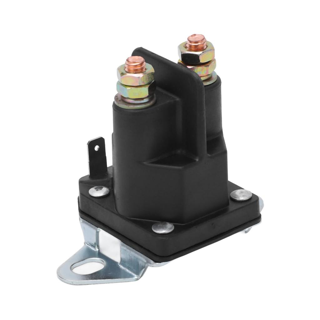 Lawn Mower Relay ABS Housing Brass Coil Starter Solenoid Relay for Utility Vehicle 12V