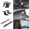 Для Land Rover Defender 2004-2018 Стальной кронштейн для установки прожектора на переднюю стойку (A-pillar) Кронштейн для установки прожектора на капот Модификация автомобиля