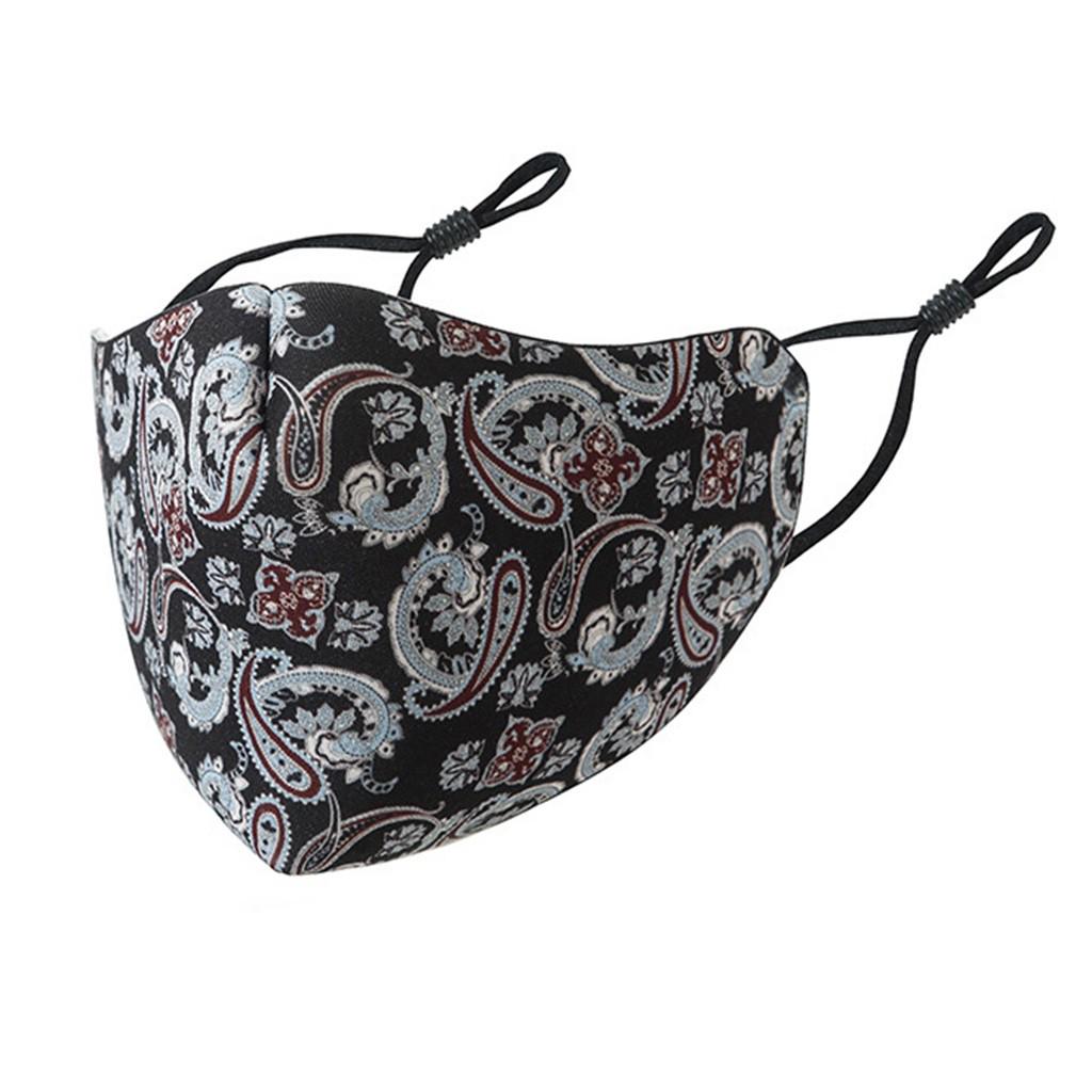 Маска-респиратор с уплотнением, унисекс, с милым принтом, для улицы, моющаяся, многоразовая, маска для лица, маски для лица, маска от гриппа