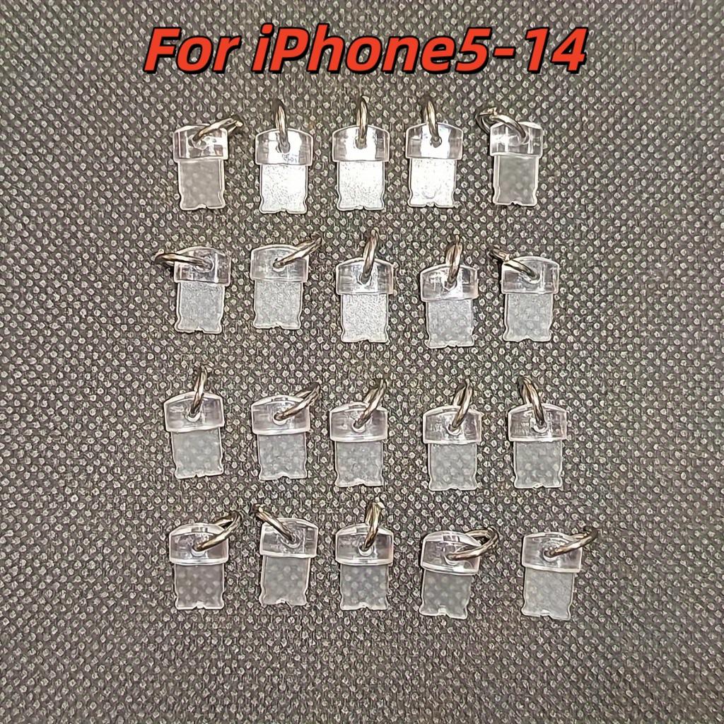 10/20 шт. Пылезащитные аксессуары для телефона, Пылезащитная заглушка для украшения порта зарядки телефона, Подходит для украшения энтузиастами DIY, Аксессуары для DIY