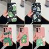 For Oppo Realme 7 10 8 9 5 6 Pro Plus K13 A5 A5X Phone Covers Cute Dinosaur Patterns Liquid Silicone Anti Drop Premium Protection Cases For Oppo Shell