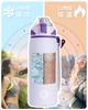 FJbottle 600ml Vacuum Insulated Mug Bottle with Keeps Drinks Hot or Easy To Wide Mouth Stainless Steel Bottle with Cover and Cleaning Stylish for and