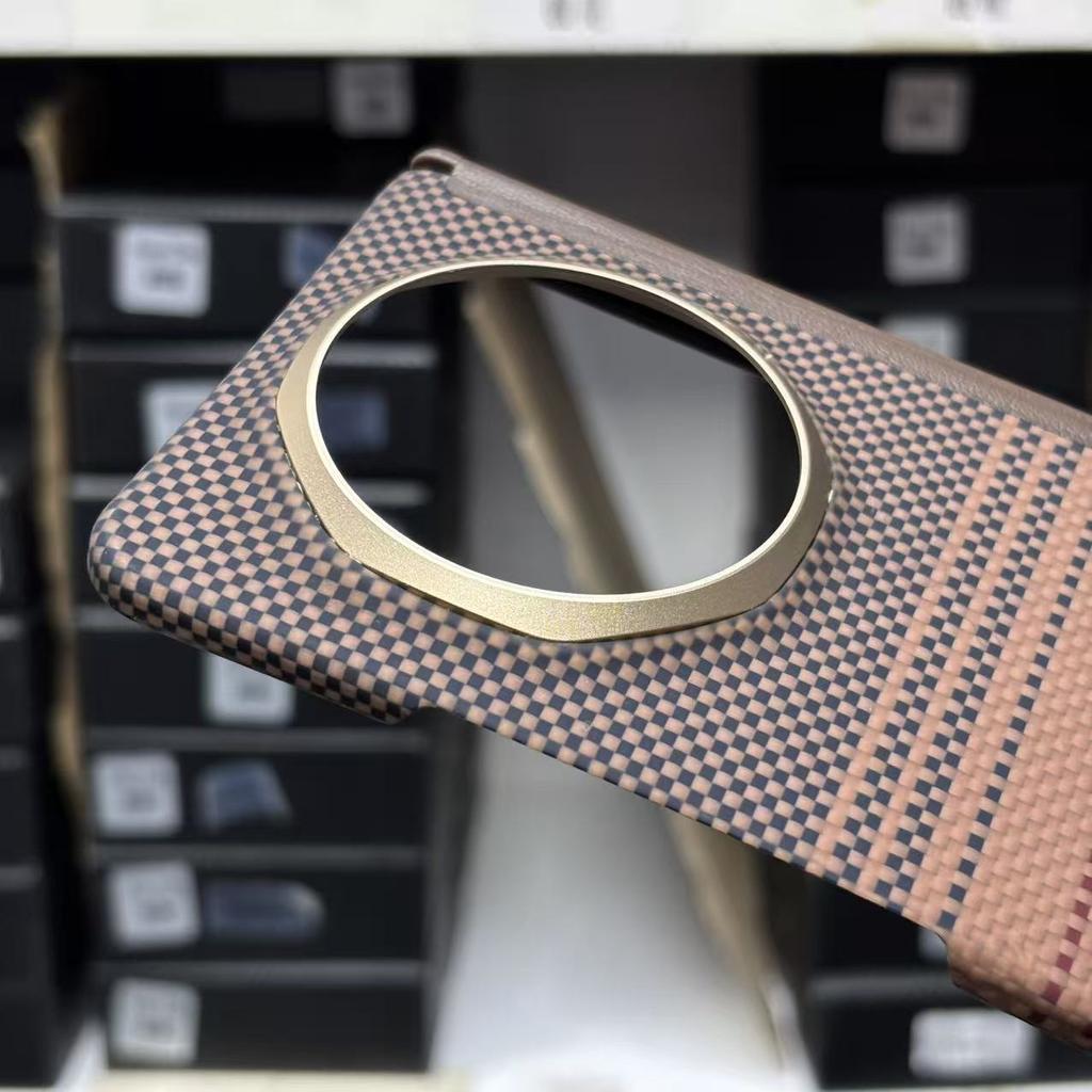 Чехол Kevlar Magnetic Carbon Aramid Fiber Fabric для Honor Magic V6, тонкий дизайн, противоударный, защищающий от падений, жесткая крышка