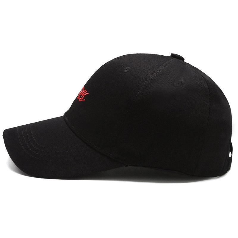 Baseball Cap Women'S Tide Brand Cap Black Sunshade Sun Hat Spring Autumn And Summer Outdoor Sports Hat