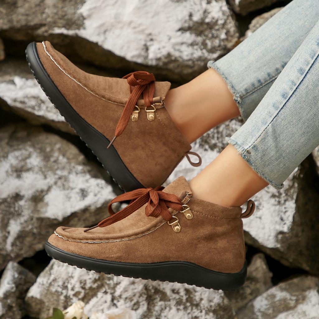 Модные женские кроссовки Осень Повседневные кожаные рабочие туфли На шнуровке Удобные балетки Кроссовки Платформа Британские туфли для вечеринок Женские