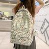 Ins Style School Bag Female College Student Korean Cute Print Backpack Light Computer Bag Large Capacity Girls' Backpack