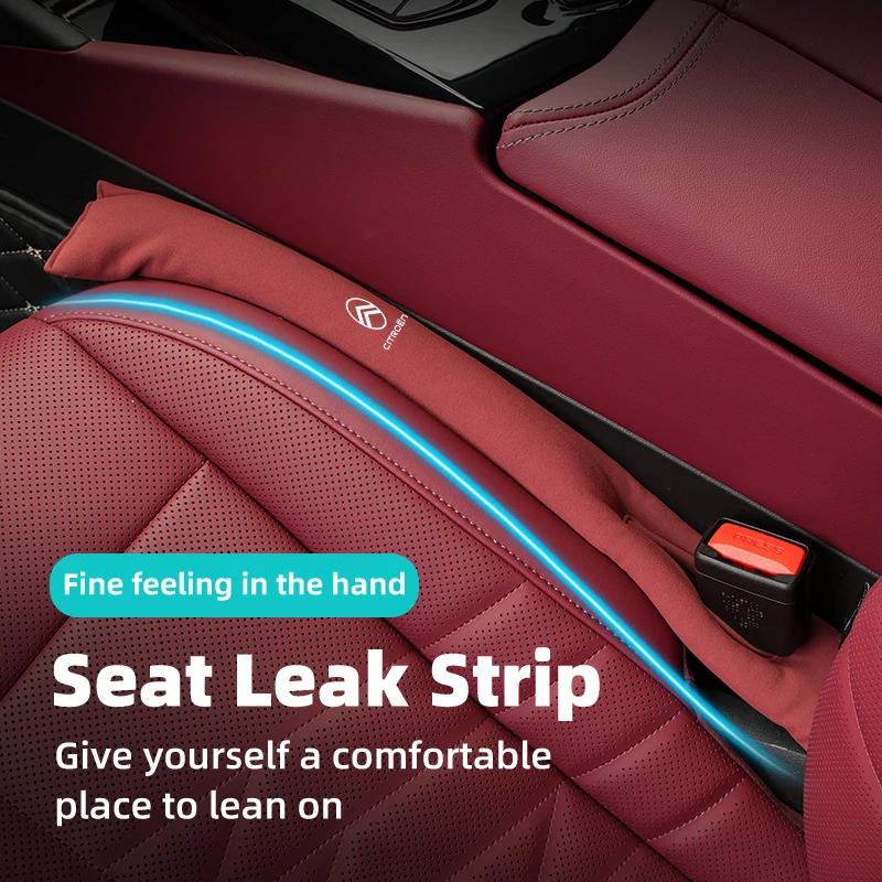 POOR1 Car Seat Gap Plug Filler Anti-Drop Leak-proof Filling Strip For Citroen C4 C3 C5 C1 C2 C6 VTS C4L DS3 DS4 DS5 Grand Berlingo