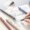 5 шт. гелевых ручек Moai Style Smooth Roller Ink Letter Pens 0,5 мм Тонкий кончик Эргономичный дизайн Удобная ручка Ручки для подписи